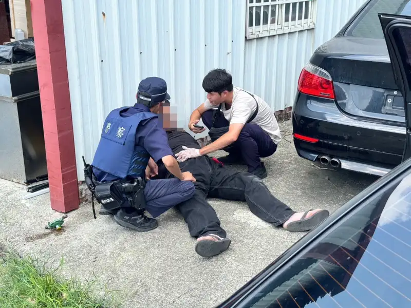 燒炭畏罪未果　朴子警救人破獲通緝犯毒品案