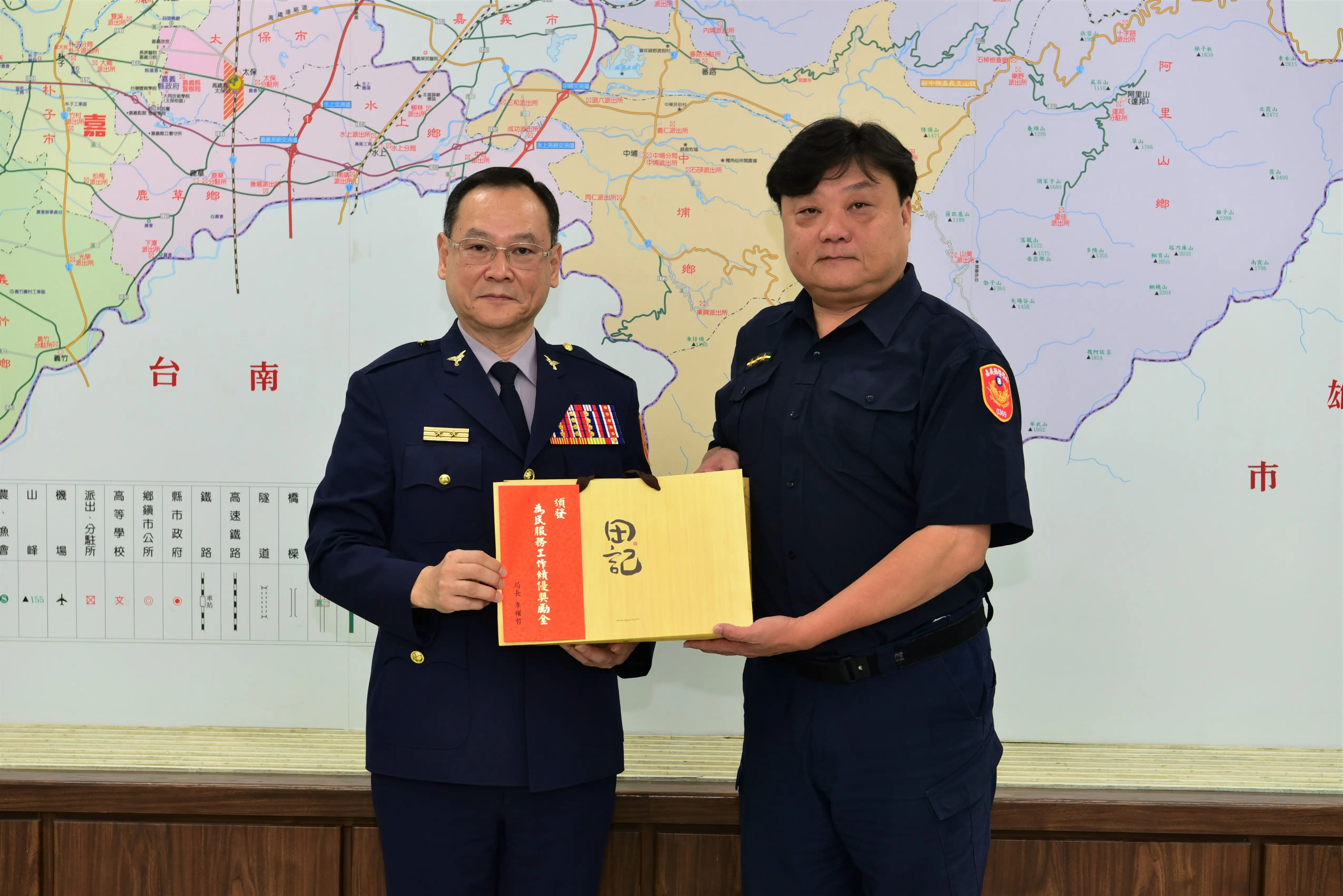 竹崎分局山美聯合所警員侯仕伯。(圖/嘉義縣警察局 提供)