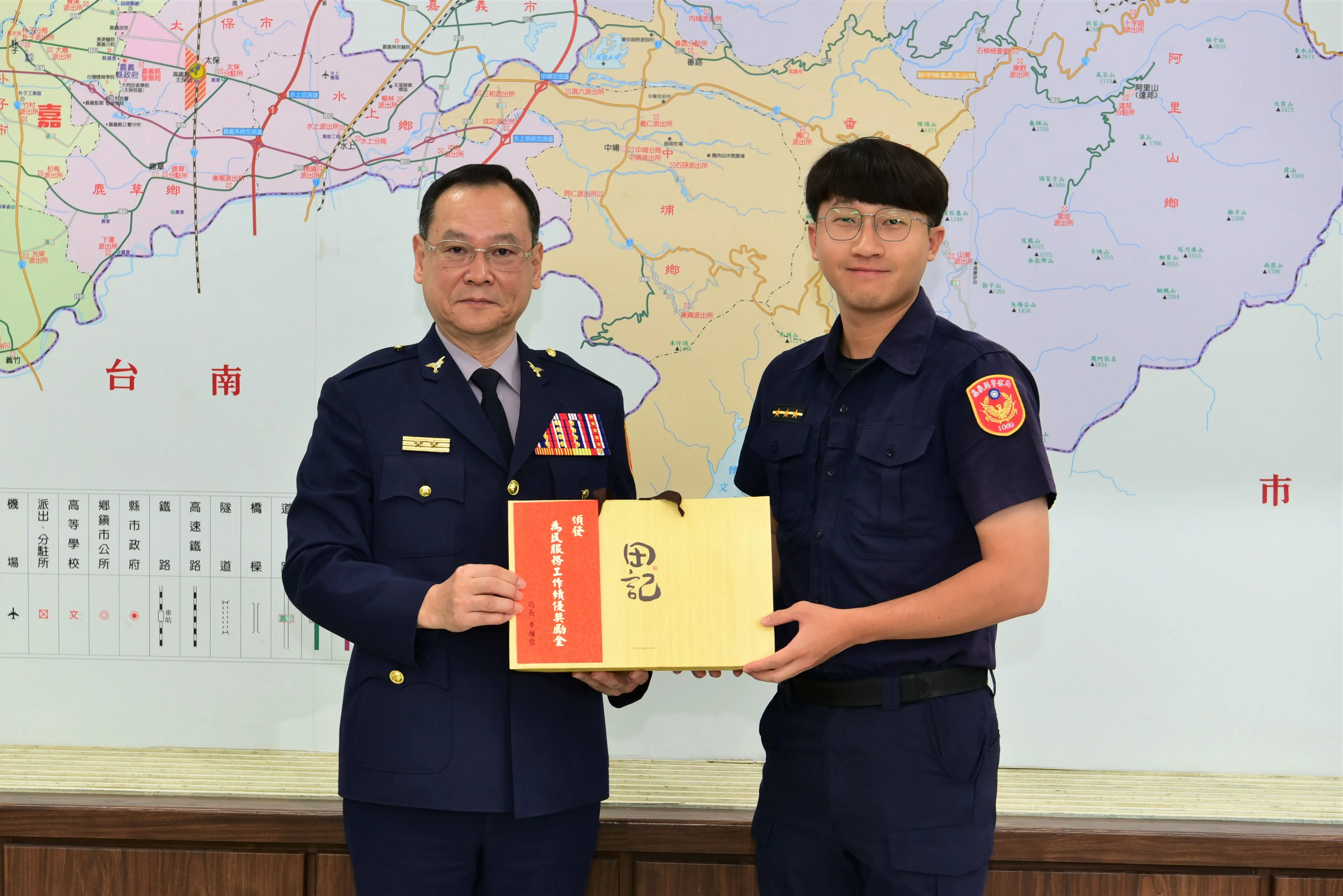水上分局太保聯合所警員林祐維。(圖/嘉義縣警察局 提供)