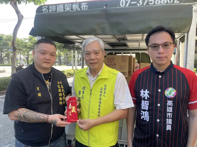 林智鴻號召各界送暖　捐物資與善款助花蓮災區渡難關