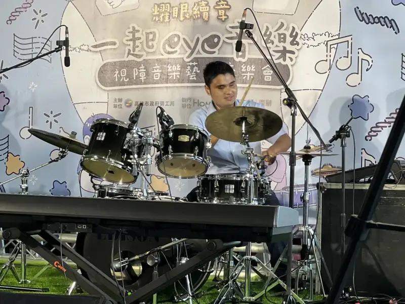 視障音樂人齊聚衛武營　「絕色音感」總決賽恆光樂團奪冠