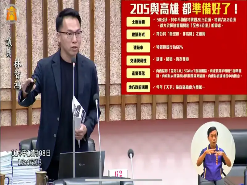 輝達北士科案卡關　議員提議高雄205兵工廠成新選址、盼市府搶進