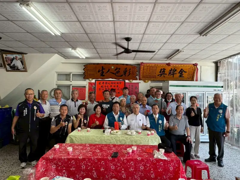 世界彰化同鄉總會長黃明東率團赴光復　慰問0923馬太鞍溪堰塞湖受災鄉親