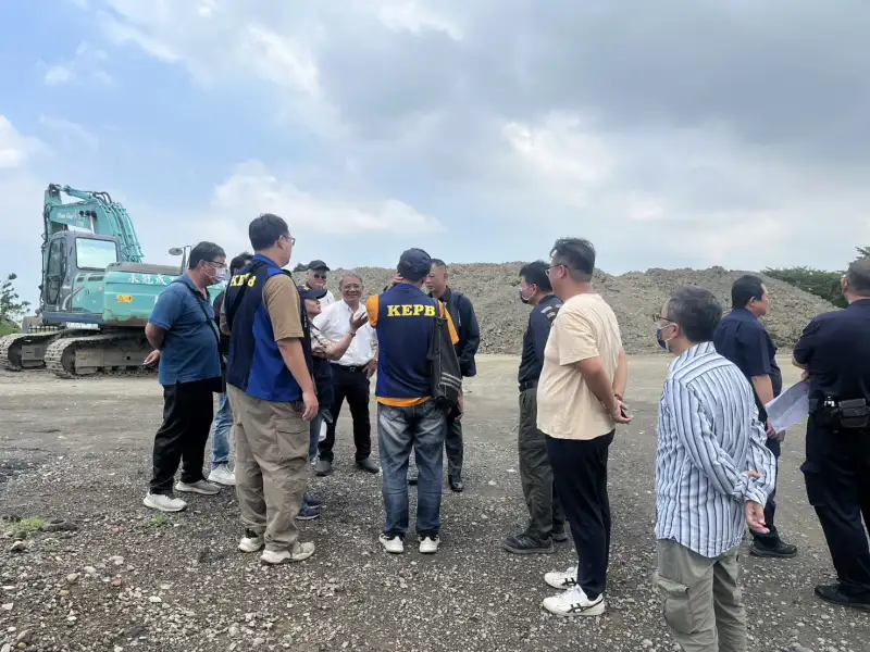 高市府澄清大坪頂場地用途：合法工程暫置　非非法棄置廢棄物