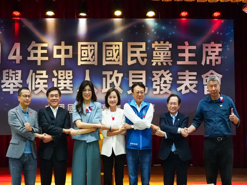 國民黨主席候選人政見發表        郝龍斌羅智強皆稱南高要贏