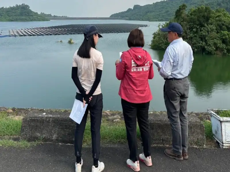 鳳山水庫設太陽能板引關注　邱于軒要求自來水公司強化水質檢測