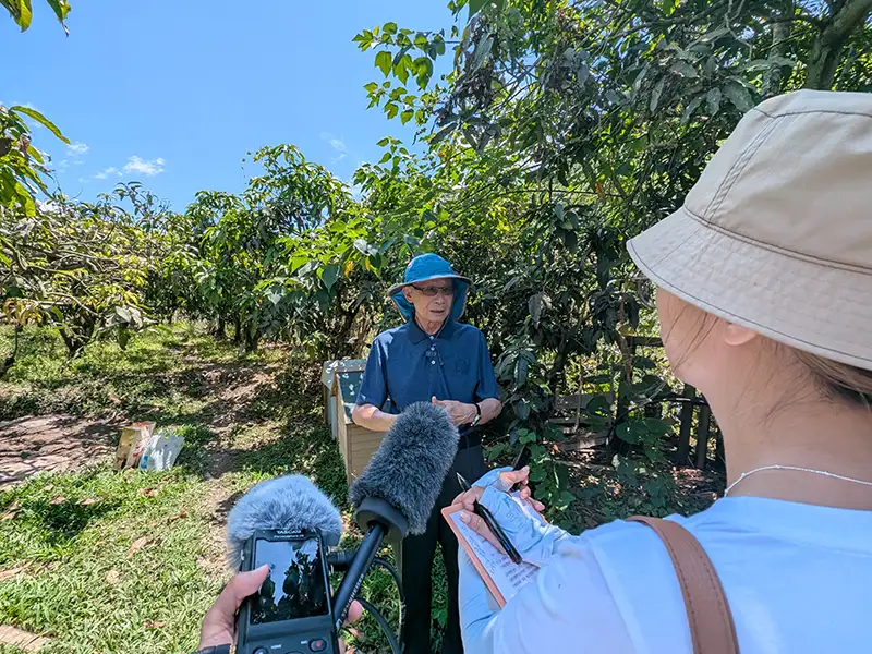 節目從高雄在地出發,呈現人、動物與土地文化的共生關係,兼具生態與文化深度。(高雄廣播電台提供)