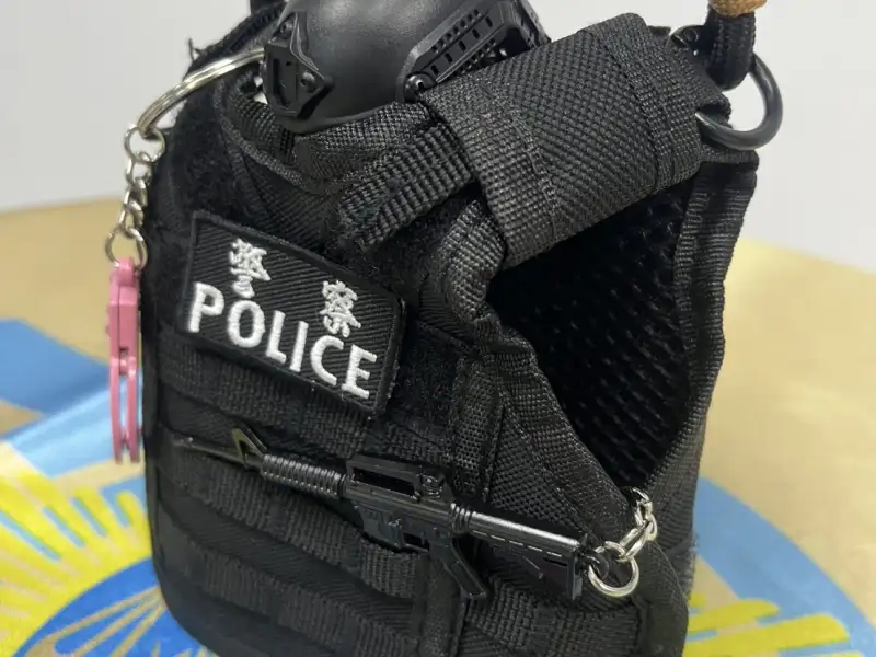 粉紅旋風席捲高雄　小港警反詐宣導萌力登場！