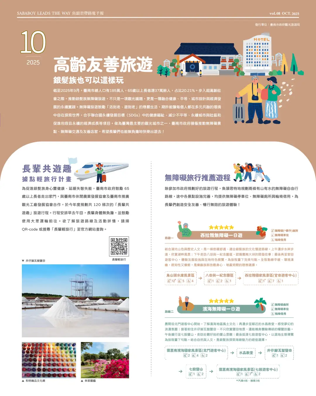 魚頭君帶路電子報。(圖/臺南市觀旅局 提供)