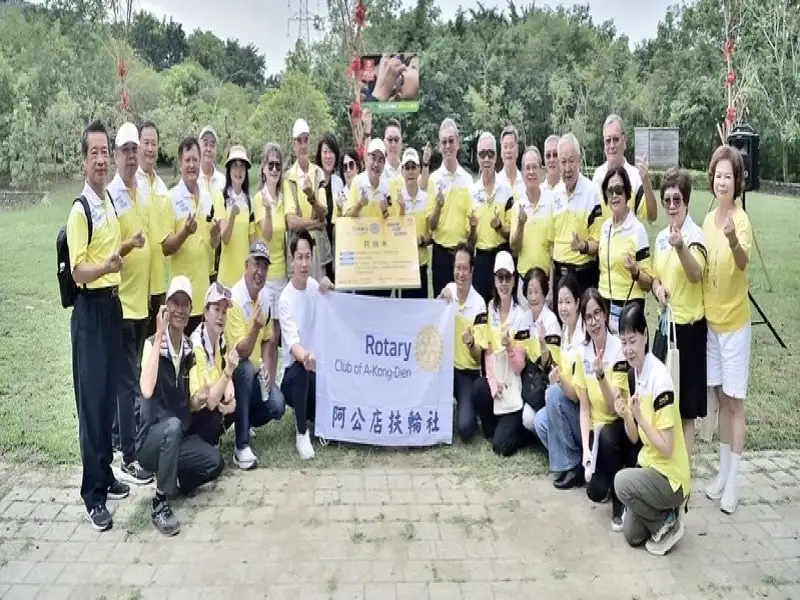 阿蓮如意公園推花旗木植樹活動 社區共創綠意新風貌