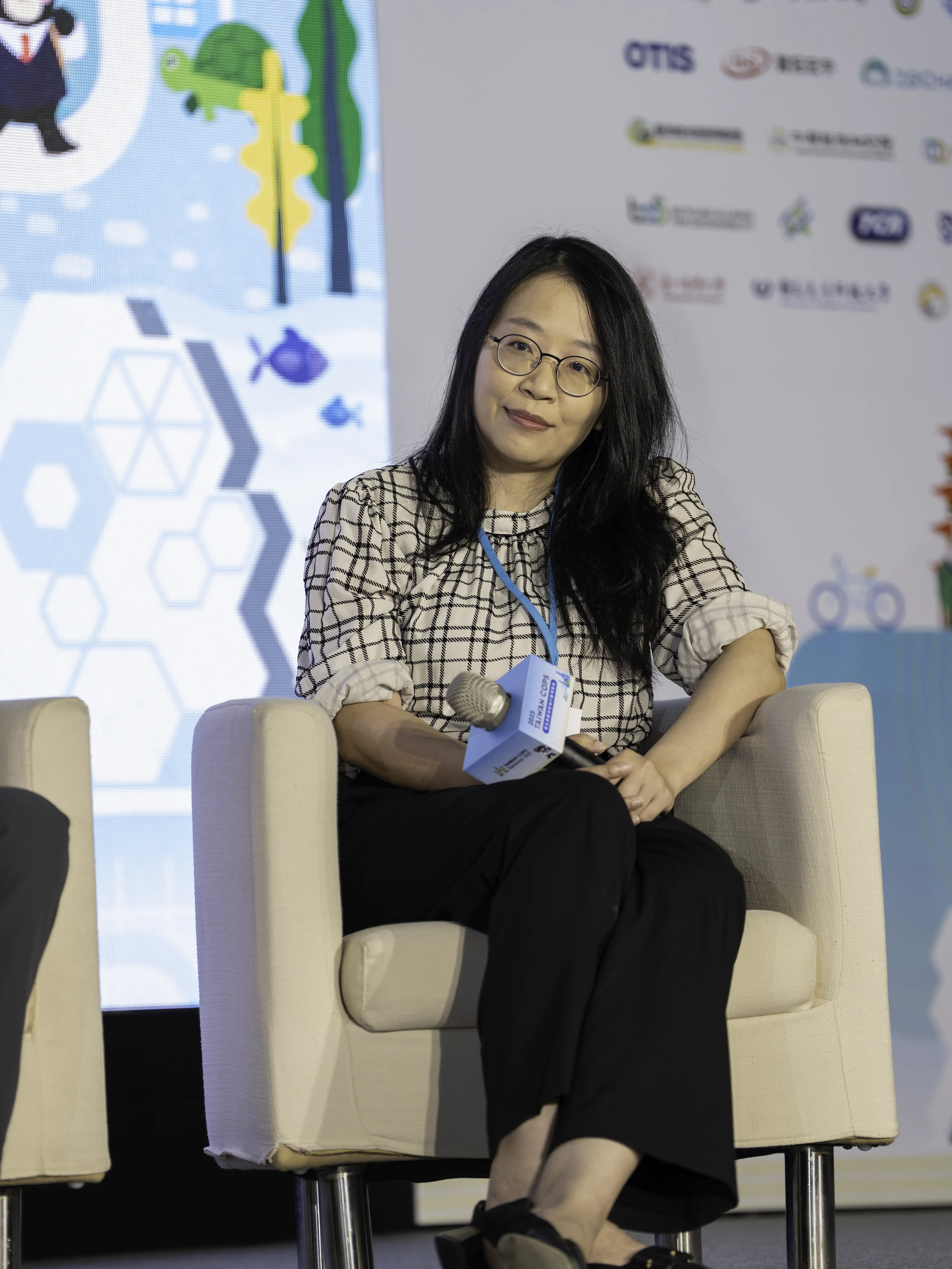 國泰金控企業永續辦公室黃靖涵協理。(圖片/國際氣候發展智庫 提供)