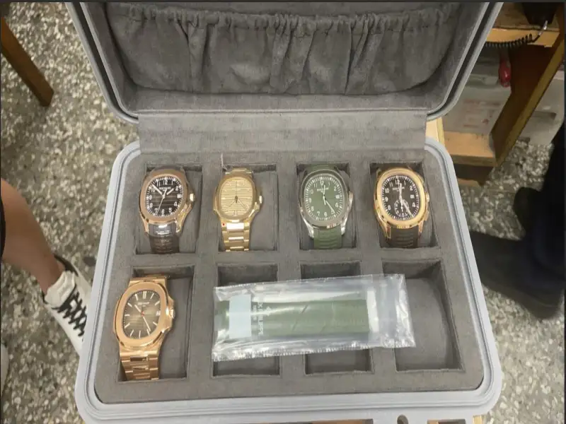 假買真搶！新興分局迅速破獲千萬名錶強盜案